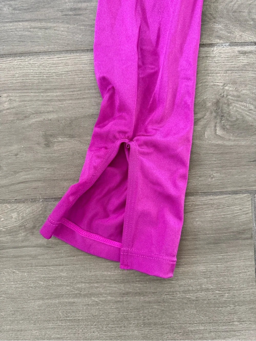 Weissman Elite velvet and lustre spandex unitard Girls Size MC (10/12)